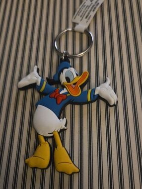 Disney Donald Duck Keychain - Blue, White, Yellow, Red